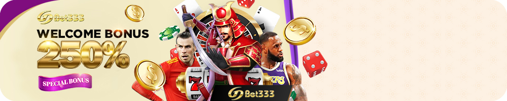 GDBET333 First Deposit Bonus 250%