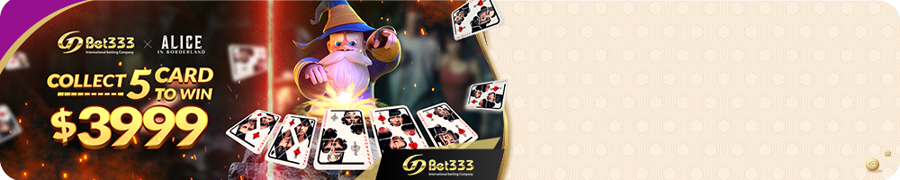 GDBET333 x Alice in Borderland Trading Card Game